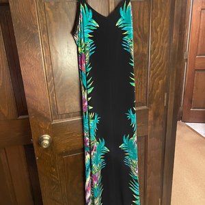 NICOLE TROPICAL MAXI DRESS
